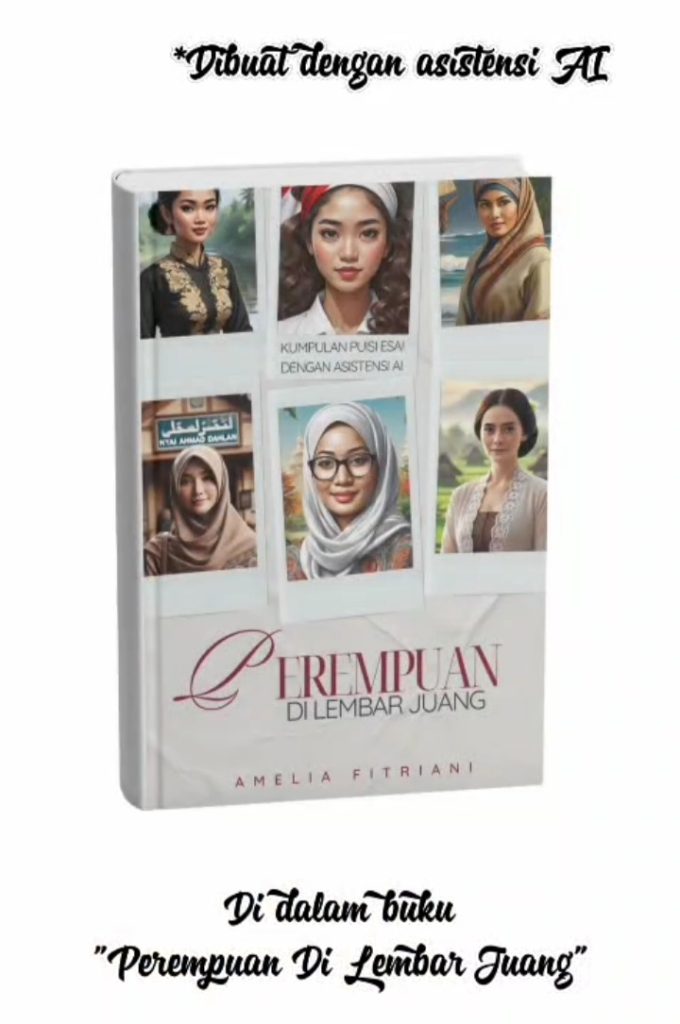 Buku Karya Amelia Fitriani dengan asistensi AI (Foto: Tangkapan Layar/Amelia Fitriani) 