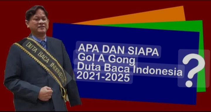 Gol A Gong, Duta Baca Indonesia 2021-2025 (Foto: net) 