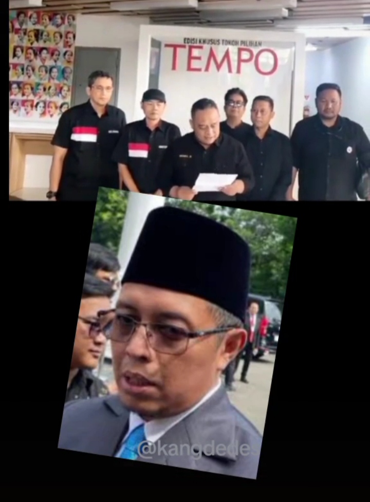 Karyawan Tempo Bacakan Puisi Esai (Foto: Tangkapan Layar Video Viral @kangdede) 