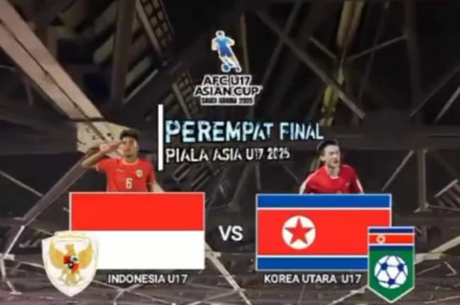 Timnas vs Korut jelang pertandingan (Foto: Tangkapan Layar)